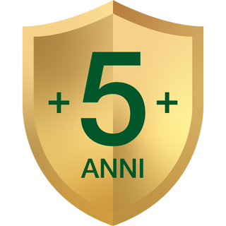 ESTENSIONE DI 
GARANZIA 5 ANNI