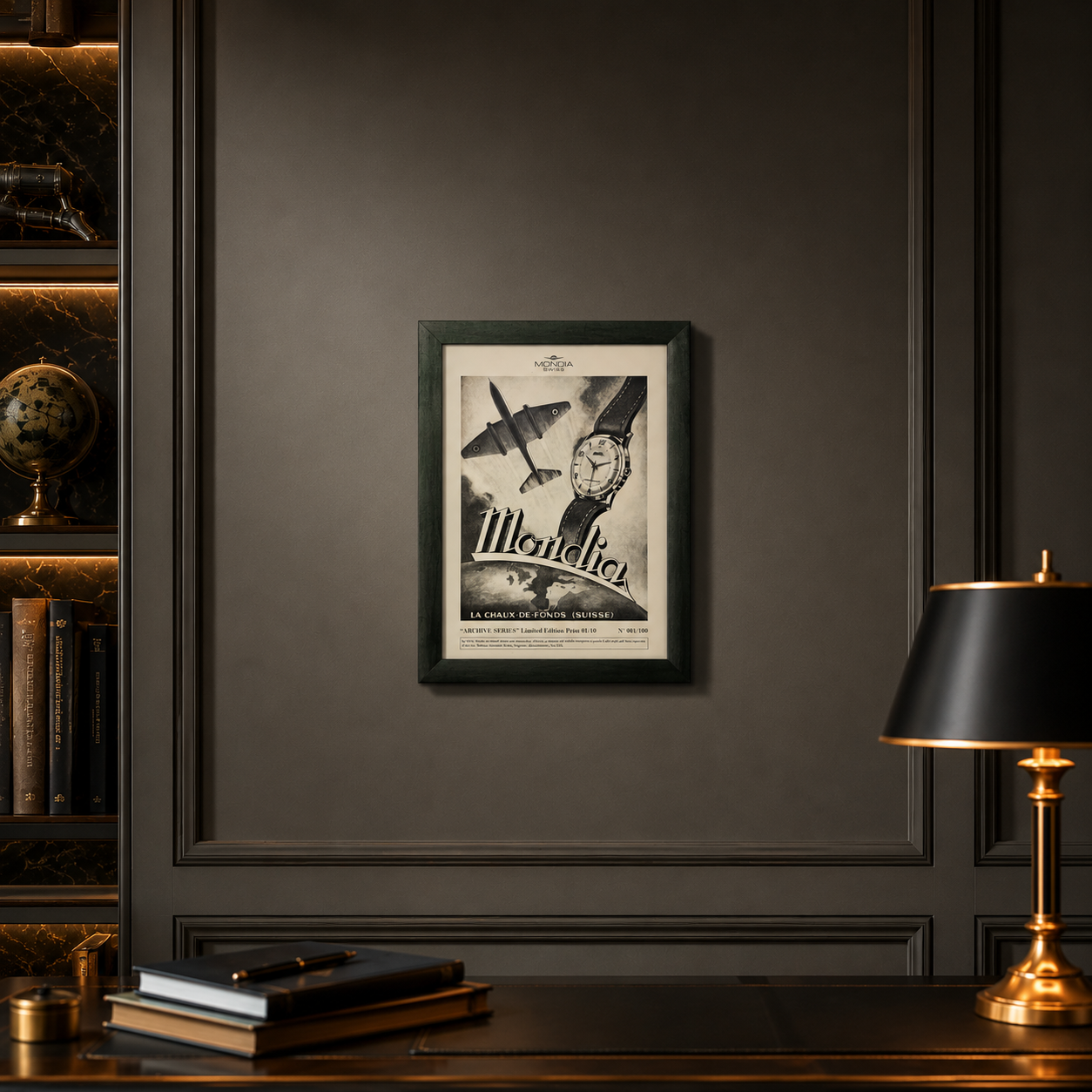 Poster 1/10 “Archive Series” incorniciato
