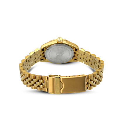 ICON LADY knurled gold