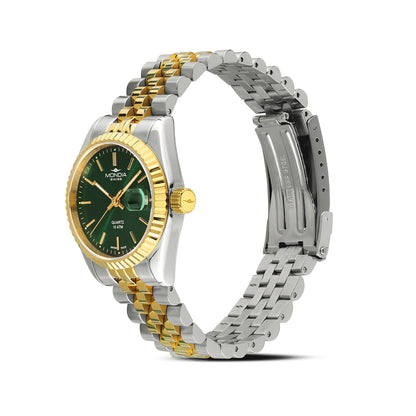 ICON LADY knurled gold