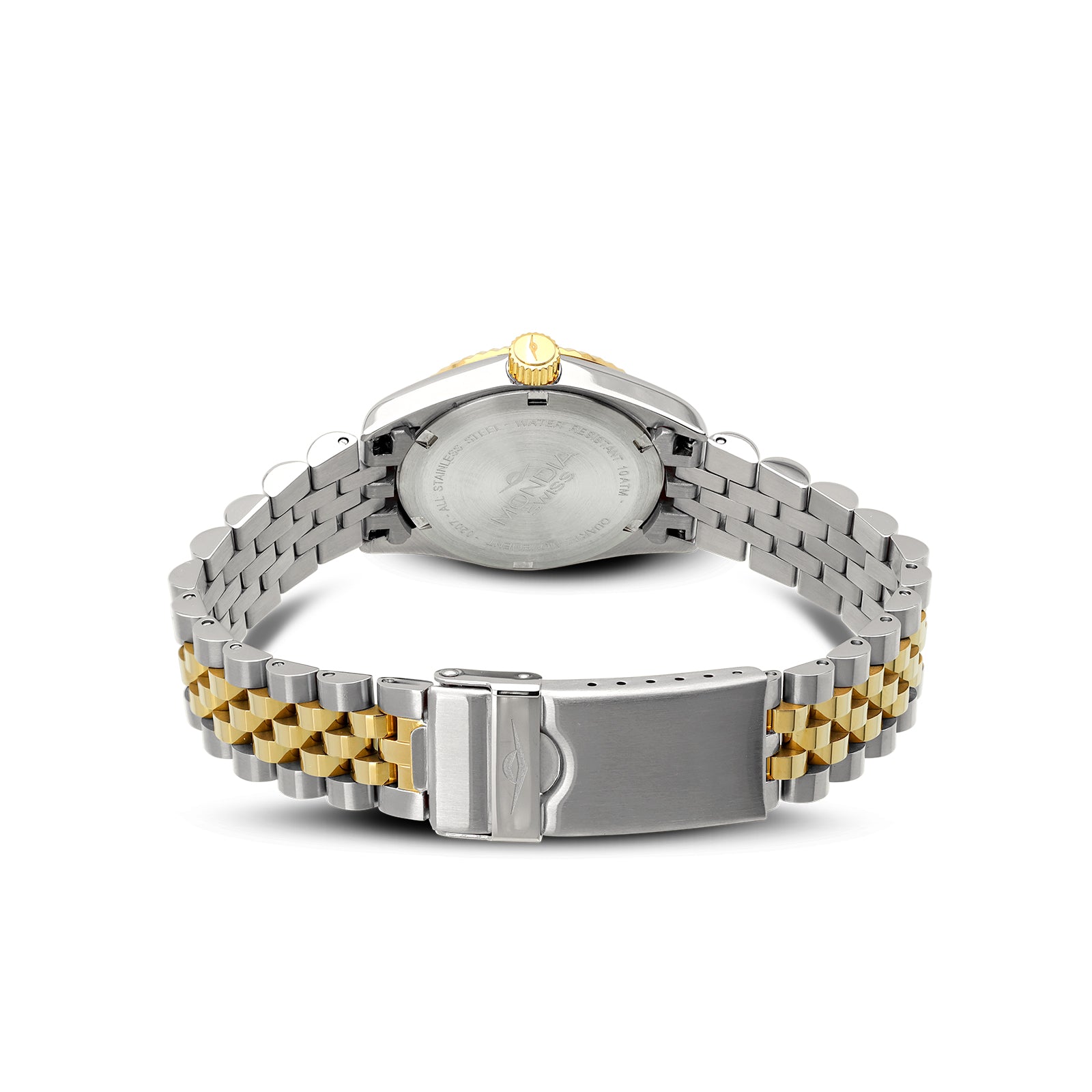 ICON LADY knurled gold